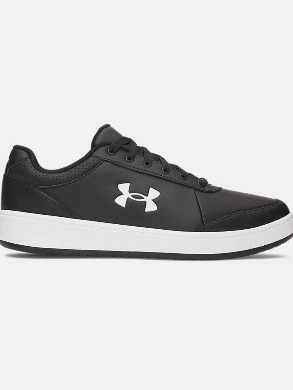 Under Armour UA ST Court Men's Black and White Low-Top Sneaker